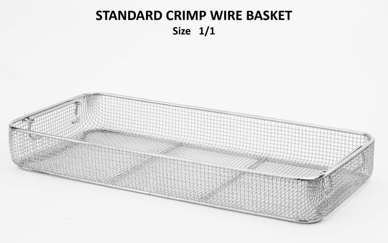 Standart Crimp Wire Basket (Size 1/1)