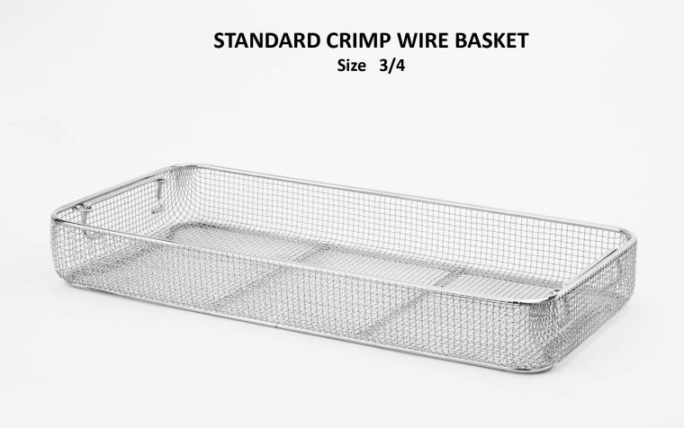 Standart Crimp Wire Basket (Size 3/4)
